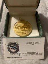 Anibal Sanchez Marlins No Hitter 9/6/2006 Medallion Given To Team & Staff Only