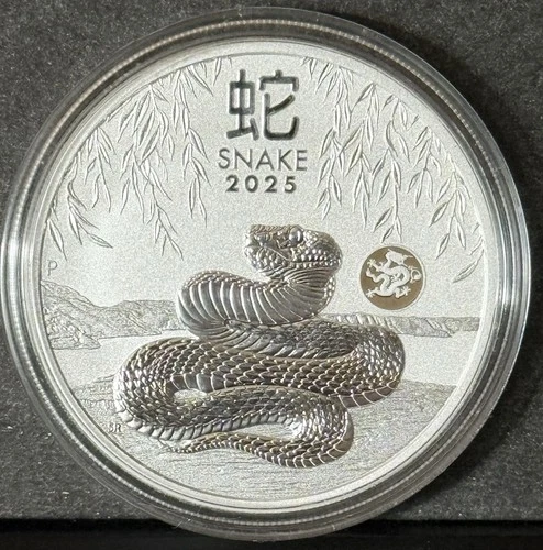 2025 Australian Silver Lunar 1 oz — photo from the most recent tracked eBay sale