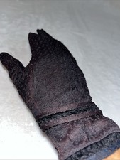 Kayser Black Women  s Gloves Extra Small Kay Knits Size 6 Runs Small
