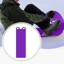 Snow Sled Slider Mat with Handles Sledding Equipment Roll up Snowboard Flying
