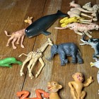 Vintage Plastic African Animals Lot Of 27 Animals Lions, Tigers And Bears Oh My! — photo 10