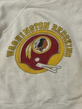 True Vintage Kids Washington Redskins Thrashed Crewneck Sweatshirt Distressed
