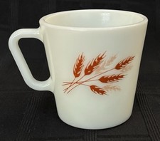 PYREX Mug Autumn Harvest Wheat D Handle #1410...