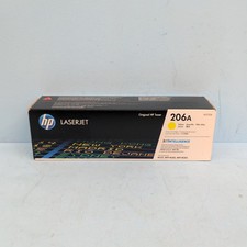 HP 206A Yellow Original LaserJet Toner Cartridge W2112A for M255 M282 M283