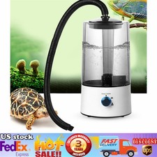 Reptile Fogger Terrariums Humidifier Fog Machine with 4L Tank  Adjustable Hose