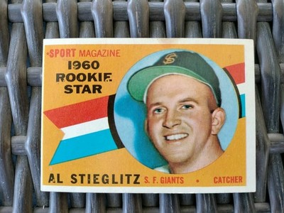 1960 Topps Al Stieglitz RC #144 VG/EX