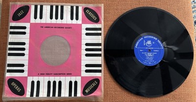 The Gerry Mulligan Quartet Teddy Wilson Trio American Recording Society LP G-434