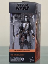 Star Wars Black Series The Mandalorian  01 Beskar Armor Hasbro 6  Figure NEW