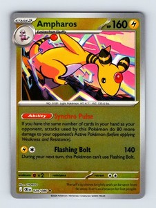 Ampharos 029/086 Chaos Rising Reverse Holo Rare