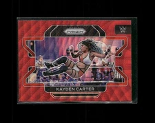 2022 Panini Prizm WWE Ruby Wave #95 Kayden Carter NXT 2.0