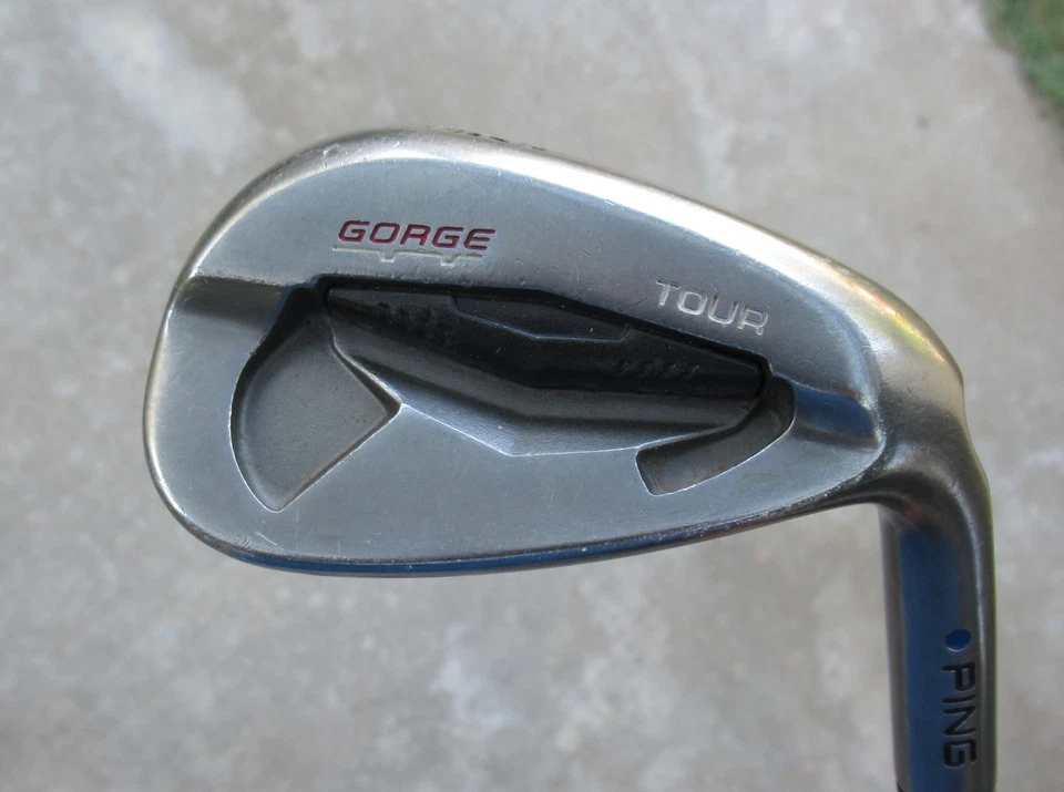 PING Tour Gorge SS 52* Punto Azul/Cuña Hueca/Eje de Acero Reg Flex R-H 36” ¡BONITO!! Foto 4 de 4
