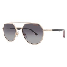 Carrera Grey Shaded Hexagonal Unisex Sunglasses CARRERA 303/S 0W97/9O 53
