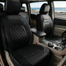 Passend für VW Touran II 2010-2015 Sitzbezüge 2 Front Schonbezüge Kunstleder