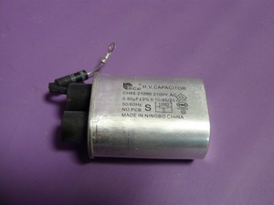 Mikrowelle Kondensator  0,90µF 2100V-AC Hochspannungs Hochvoltkondensator