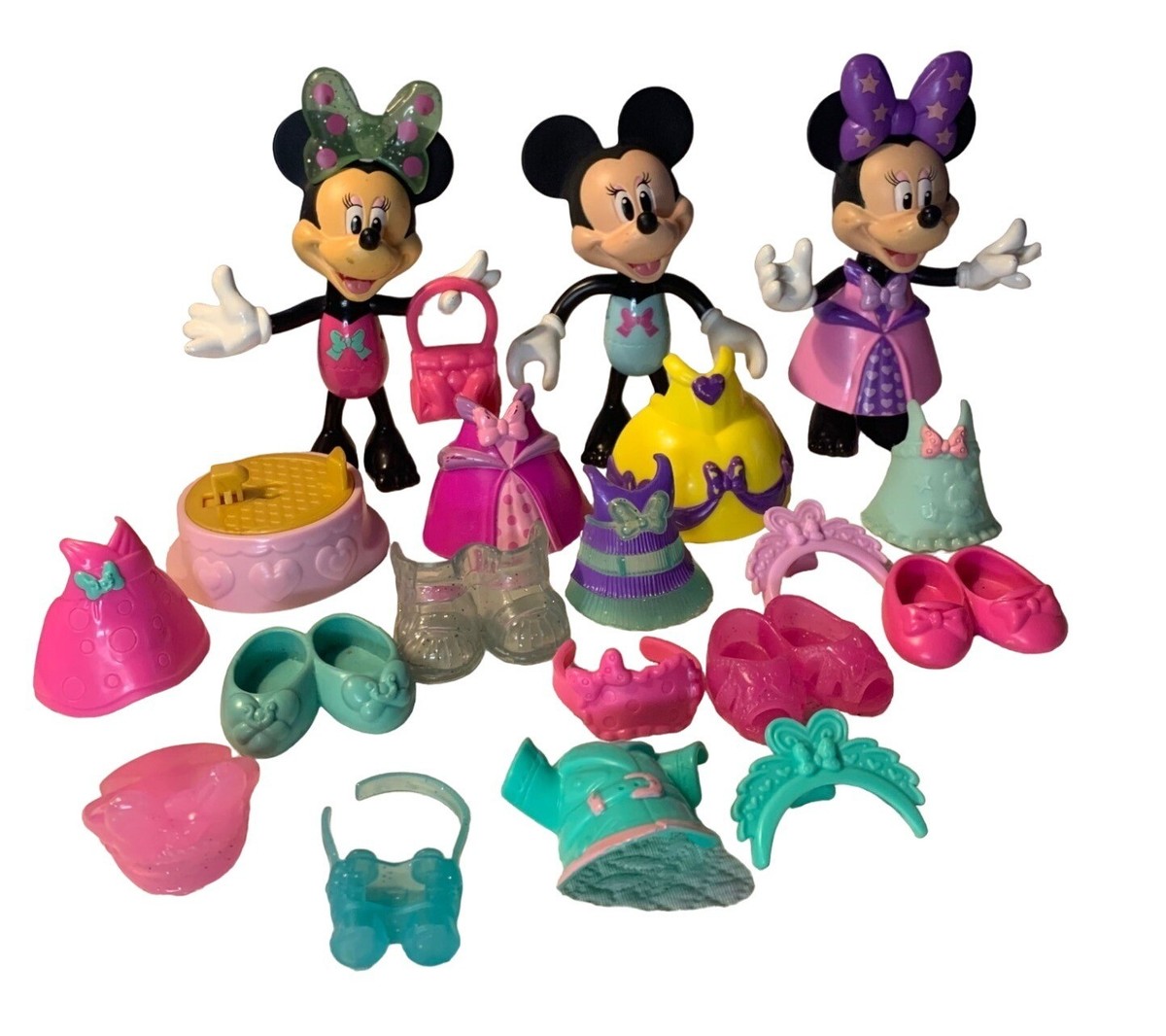 Disney Mattel Minnie Mouse & Daisy Bow-tique Snap N Pose Set | eBay