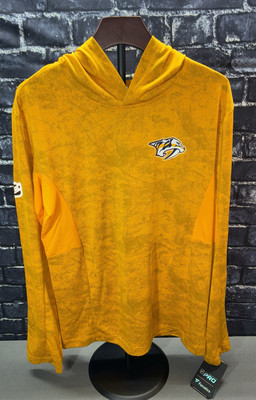 Nashville Predators Fanatics Authentic Pro Rink Pull Over Size Med New With Tags