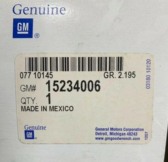 MÓDULO LACROSSE BUICK ALLURE 2005-2009 15234006 - NUEVO OEM Foto 4 de 4