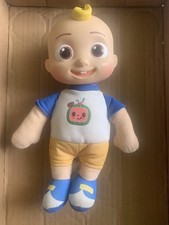 Preowned Cocomelon JJ Doll Plush Toy Toddler Kids Stuffed Animal used