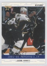 2002-03 ITG Be A Player Memorabilia Sapphire 72/100 Jason Arnott #81 1s8