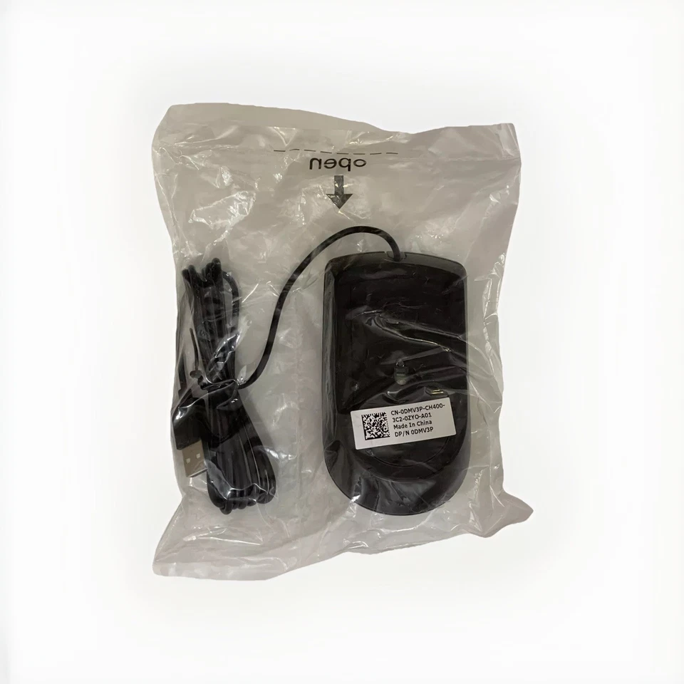 DELL MS116 mouse USB Type-A Optical PN: 0DMV3P - Immagine 2 di 3