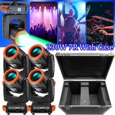 24Prism Sharpy 230W 7R LED Moving Head Light Stage Light Spot Party Disco W/Case