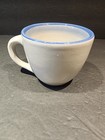 M.A. Hadley Hand Painted Art Pottery "The End" Mug Cup 3" Tall - COW — photo 2