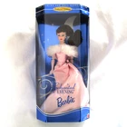 ENCHANTED EVENING Barbie Doll Brunette Pink Satin Gown 1995 Mattel 15407 NRFB