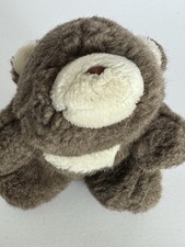 Vintage 1980 Gund Snuffles Teddy Bear Brown 6 Inch Plush Stuffed Toy
