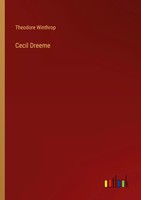 Cecil Dreeme Theodore Winthrop Taschenbuch Kartoniert / Broschiert Englisch 2022