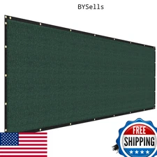 Windscreen4less 5'x40' Green Privacy Fence Screen Heavy Duty Mesh Windscreen Fab