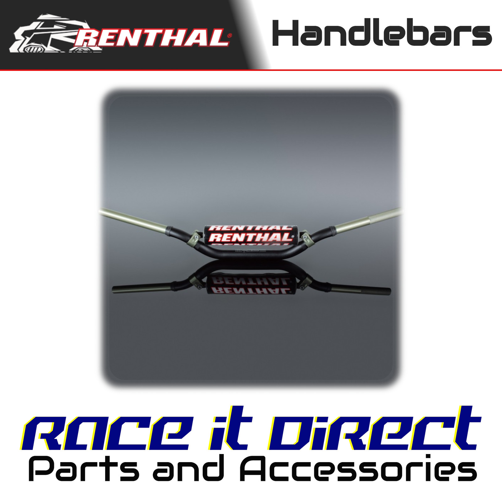 Handlebar for GAS GAS EX 450F 2021 Twinwall Blue Renthal