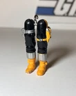 GI Joe Cobra BAT BATS v1 1986 LEGS ONLY *COMBINED SHIP* Body Part Vintage ARAH