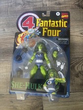 She Hulk Fantastic Four Retro Collection Marvel Legends Hasbro