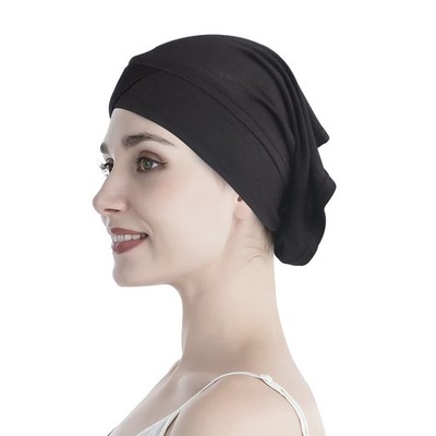 PHOGARY Lot De 2 Bonnets Hijab Islamiques - Sous-Casquette Hijab Avec Attache - Modal Doux Et Respirant