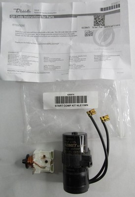 NEW GENUINE OEM TRUE 826974 COMPRESSOR STARTING/ RUN COMPONENT KIT 125V NLE11MN