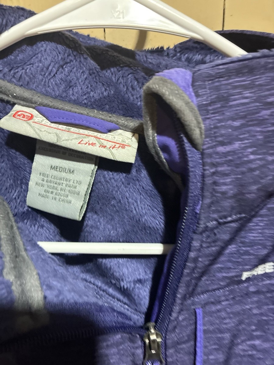 Free Country Purple Heather Ladies Soft She'll Jacket Size M | eBay