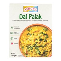 Ashoka Dal Palak Instant Spinat Linsen Curry 280G Indisches Fertiggericht Linsen