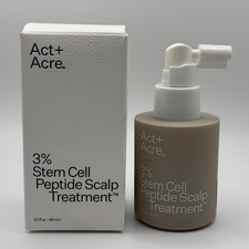 Act  Acre 3 Stem Cell Peptide Scalp Treatment For Thinning Hair - 3oz - New