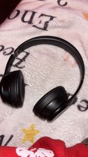 Beats by Dr. Dre Black Wireless Bluetooth Over-Ear Headphones w/ Case  Cables