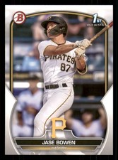 2023 Bowman Jase Bowen #BP-146 FBC Pittsburgh Pirates