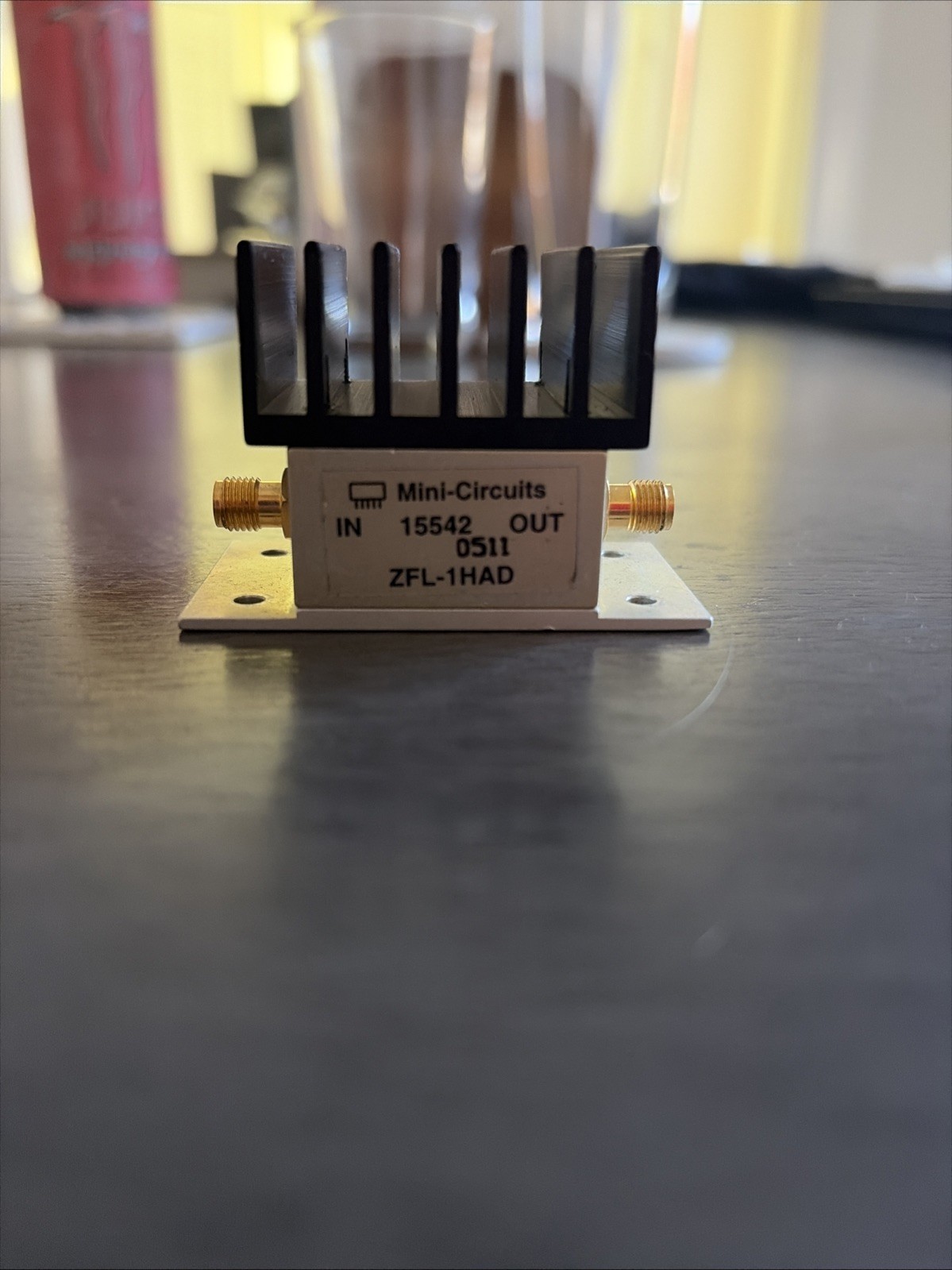 Mini-Circuits ZFL-1HAD RF Amplifier 5-500 MHz +15V SMA TESTED WORKING