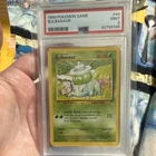 The Pokemon Company Bulbasaur 044/102 Base Set 1999 PSA 9 Graded Regular