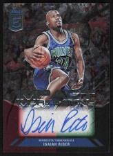 2023-24 ELITE IMPACT IMPRESSIONS AUTOGRAPHS ISAIAH RIDER AUTO MINNESOTA