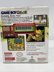 GAME BOY COLOR Nintendo Kiwi Lime Green W/ BOX & Inserts RARE