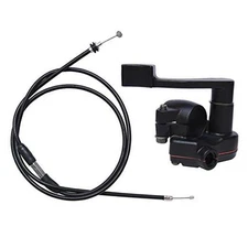 7/8'' 22mm Thumb Throttle Cable Accelerator Handle Assembly for 50cc 70cc 90cc 