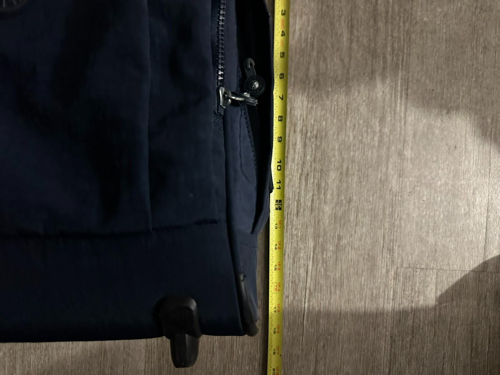 Kipling Navy Rolling Wheeled Backpack Travel Work… - image 8