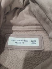 Boys Abercrombie Beige Hoodie