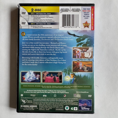 アン ルイス REUNION 35th anniversary DVD The Rescuers: 35th Anniversary Edition/The Rescuers Down Under
