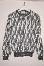 Vintage Leo Gemelli Sweater Regular Size Medium Geometric Pattern
