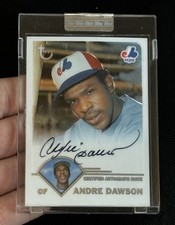 Andre Dawson Auto Expos - 2003 Topps Retired Signatures TA-AD